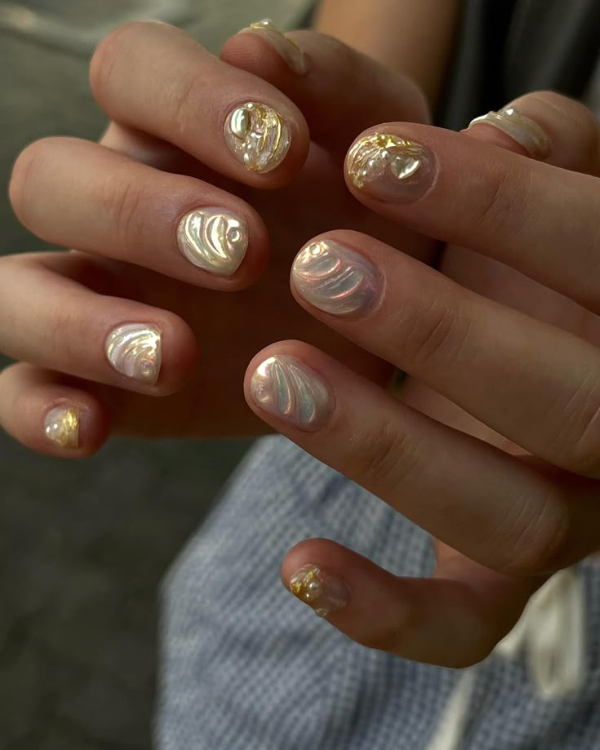 35 Unique Nail Art Designs to Elevate Your Wedding Look