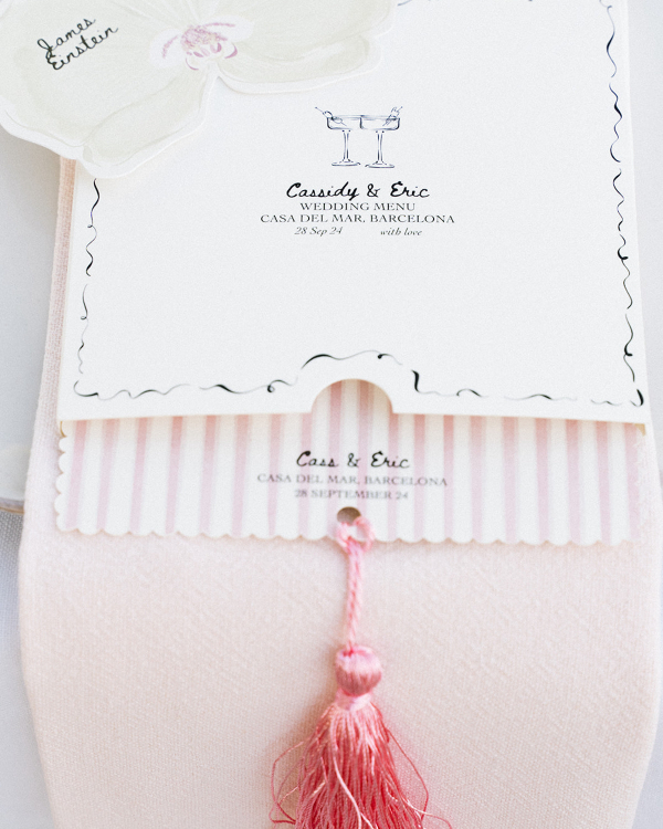 A Chic & Colorful Multi-Day Seaside Celebration in Spain