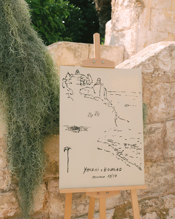An Artistic Two-Day Wedding Celebration in Menorca, Spain
