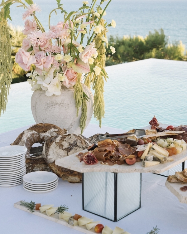 A Chic & Colorful Multi-Day Seaside Celebration in Spain