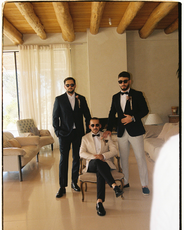 A Sun-Kissed Celebration in Greece Captured on Film