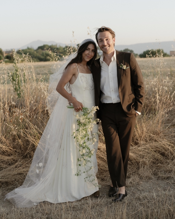 A Joyful Celebration in the Golden Rolling Hills of Tuscany