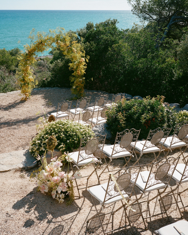 A Chic & Colorful Multi-Day Seaside Celebration in Spain