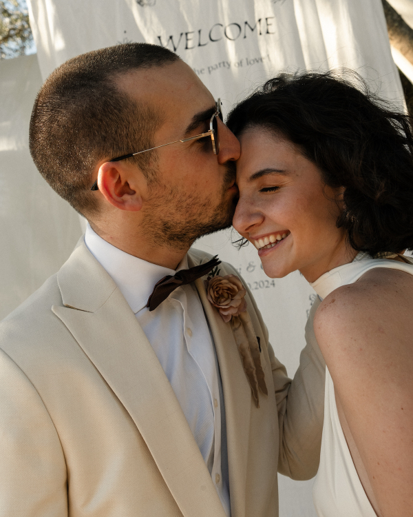 A Sun-Kissed Celebration in Greece Captured on Film