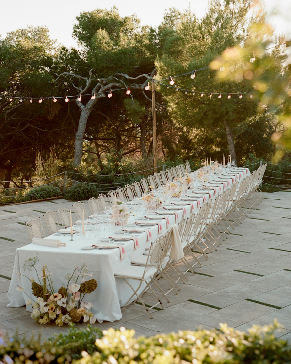 A Chic & Colorful Multi-Day Seaside Celebration in Spain