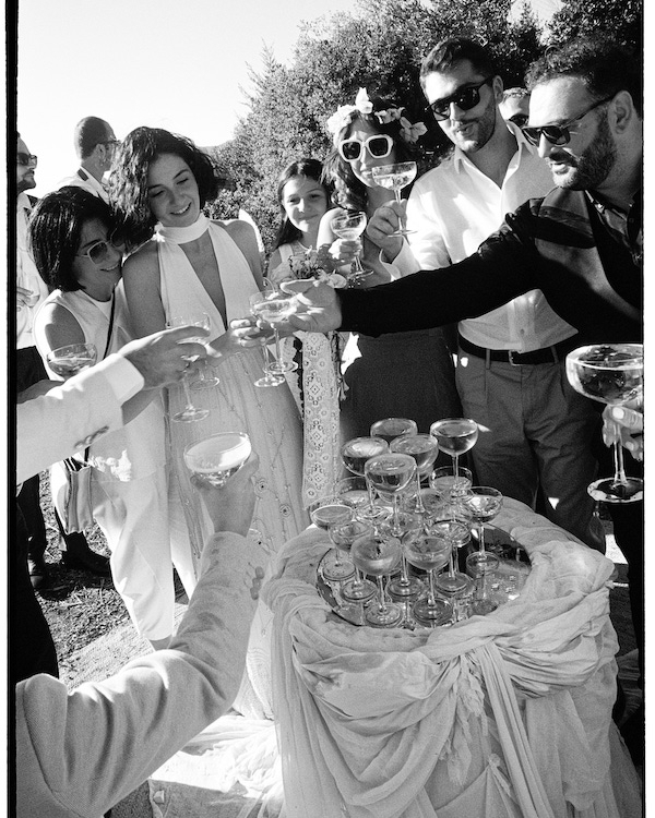 A Sun-Kissed Celebration in Greece Captured on Film