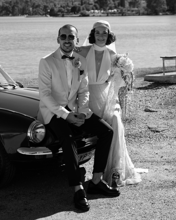 A Sun-Kissed Celebration in Greece Captured on Film