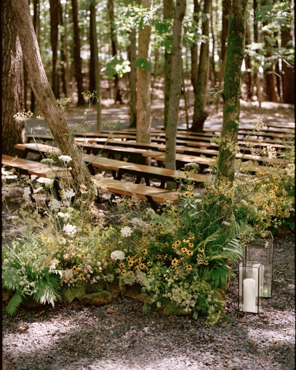 A Wild Woodland Wedding in Upstate New York