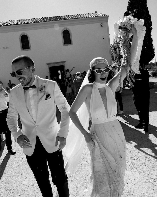 A Sun-Kissed Celebration in Greece Captured on Film