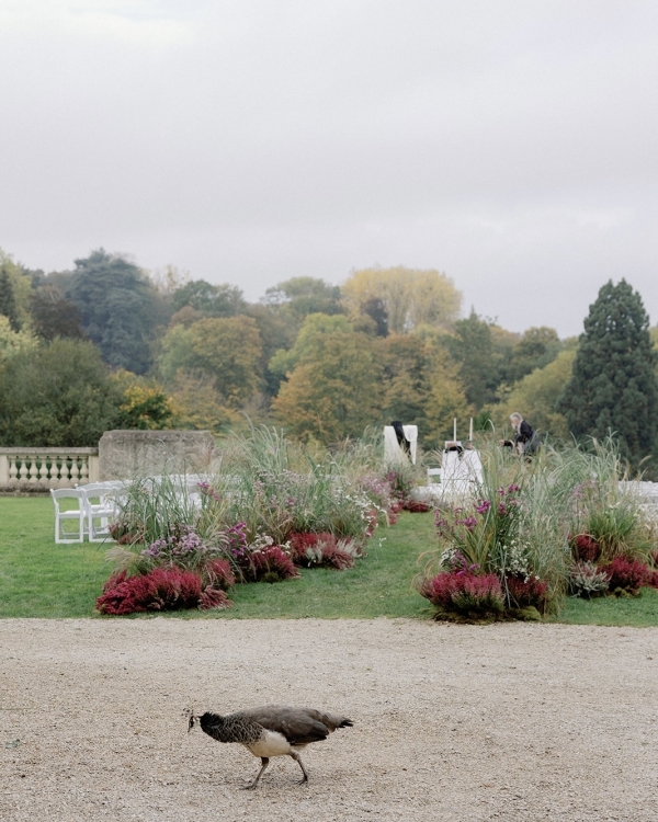 A Fashion Designer's Opulent Wedding in an Enchanting Parisian Château