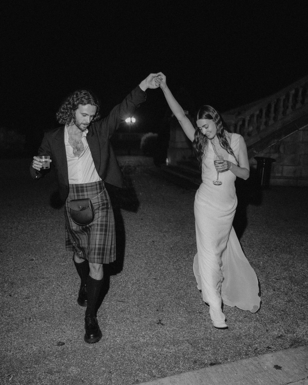 A Fashion Designer's Opulent Wedding in an Enchanting Parisian Château