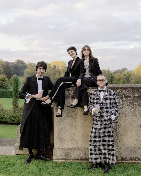 A Fashion Designer's Opulent Wedding in an Enchanting Parisian Château