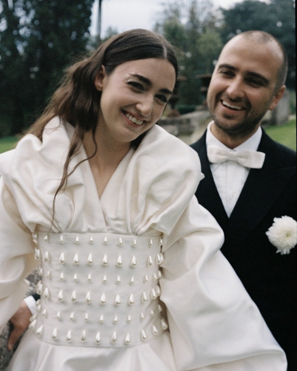 A Fashion Designer's Opulent Wedding in an Enchanting Parisian Château