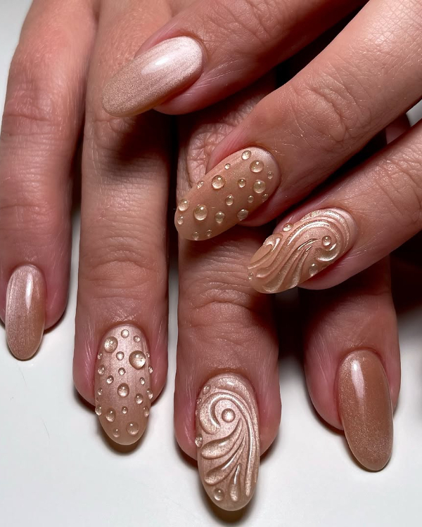 35 Unique Nail Art Designs to Elevate Your Wedding Look