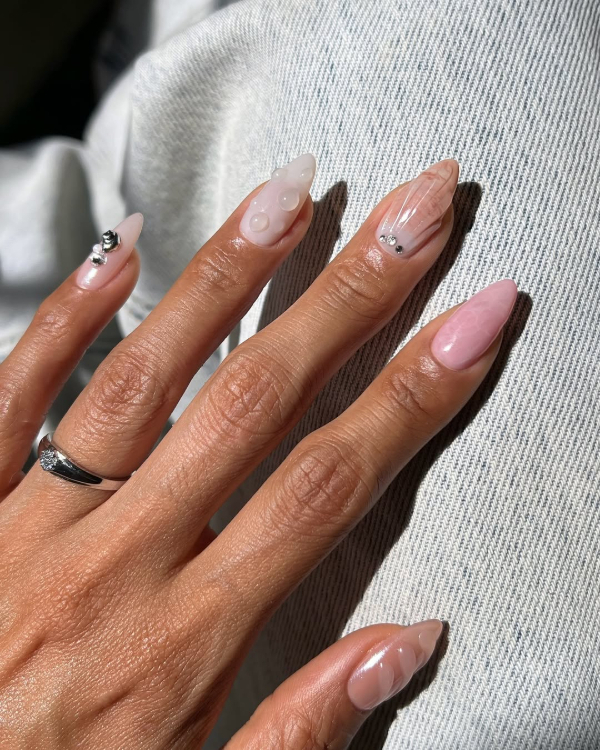 35 Unique Nail Art Designs to Elevate Your Wedding Look