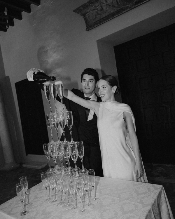 An Elegant & Artistic Palace Wedding in Seville, Spain