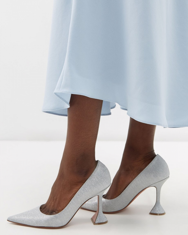 High Heel Wedding Shoes | Trendy Bridal High Heels Sandals With Pearls Feathers, Sparkles