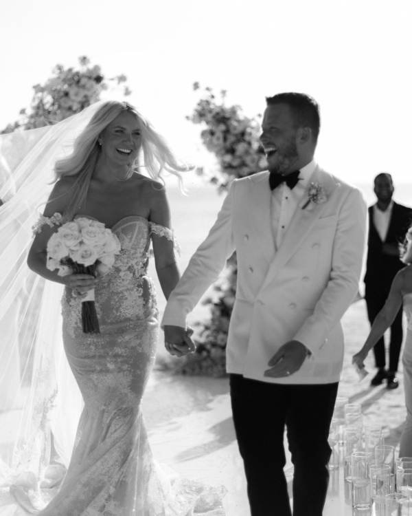 Katie & Jonny’s Wedding in the Maldives | Beach Wedding Inspo | Photo