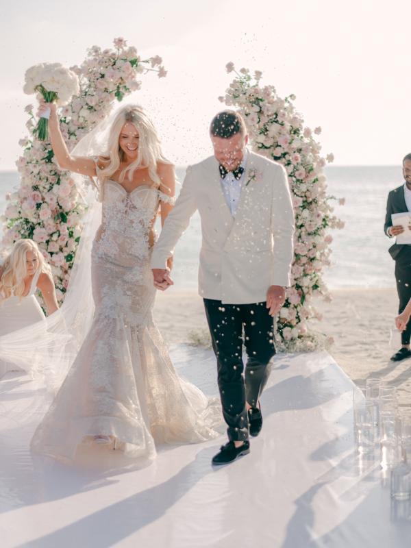 Katie & Jonny’s Wedding in the Maldives | Beach Wedding Inspo | Photo