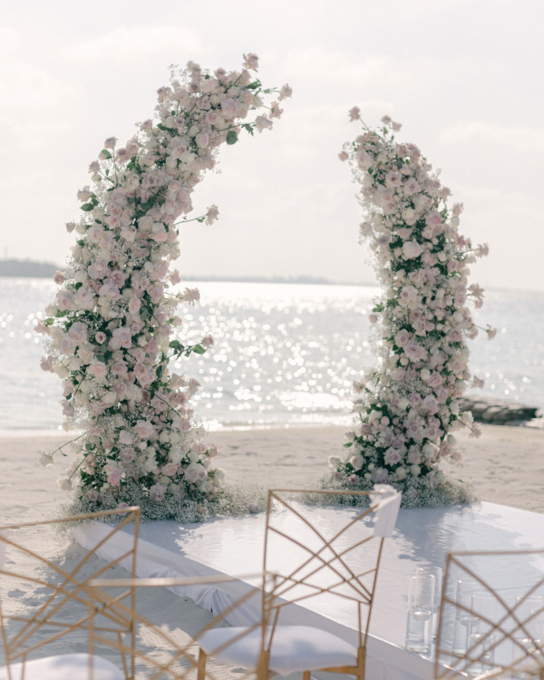 Katie & Jonny’s Wedding in the Maldives | Beach Wedding Inspo | Photo