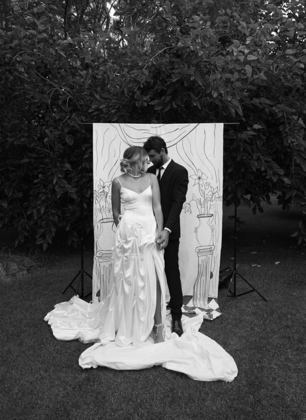 Garden Wedding Ceremony in Greyleigh in Kiama | Flower Wedding in Australia Inspiration