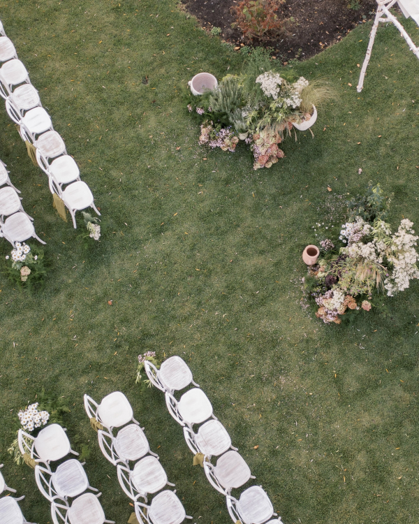 Fall Wedding Ceremony Inspiration | Mackenzie & Jonathan Outdoor Wedding in Inness in Accord, New York