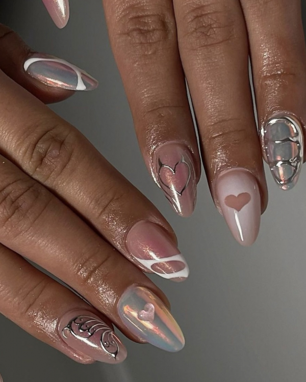 Best Nail Ideas for This Valentine's Day | Trendy Romantic Manicure Designs for Vday