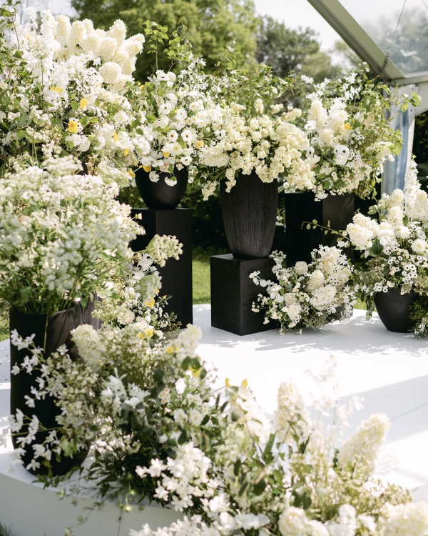 Wedding at the Harding Waterfront Estate | Claire and Lawson Garden Marriage Ceremony