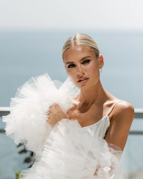 Wedding at the Harding Waterfront Estate | Claire and Lawson Garden Marriage Ceremony