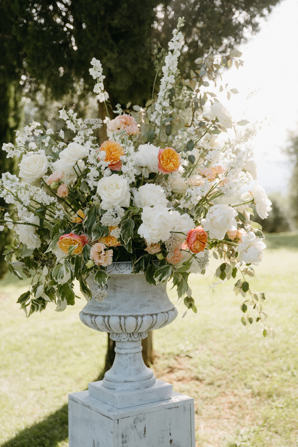 Elegant Destination Wedding in Tuscany | Angelica & Dmitri Italian Marriage Ceremony in Italian Borgo