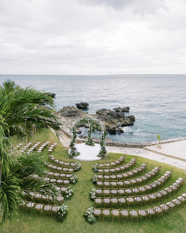 Elegant Destination Wedding in Casa de Campo | Darien & Sean Wedding at the Seaside of Dominican Republic