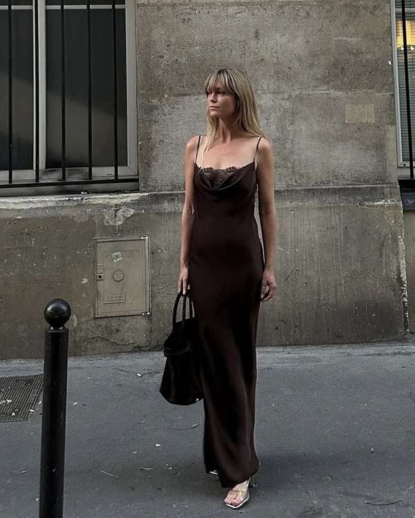 The Color of the Season: 20 Chocolate Brown Wedding Guest Dresses