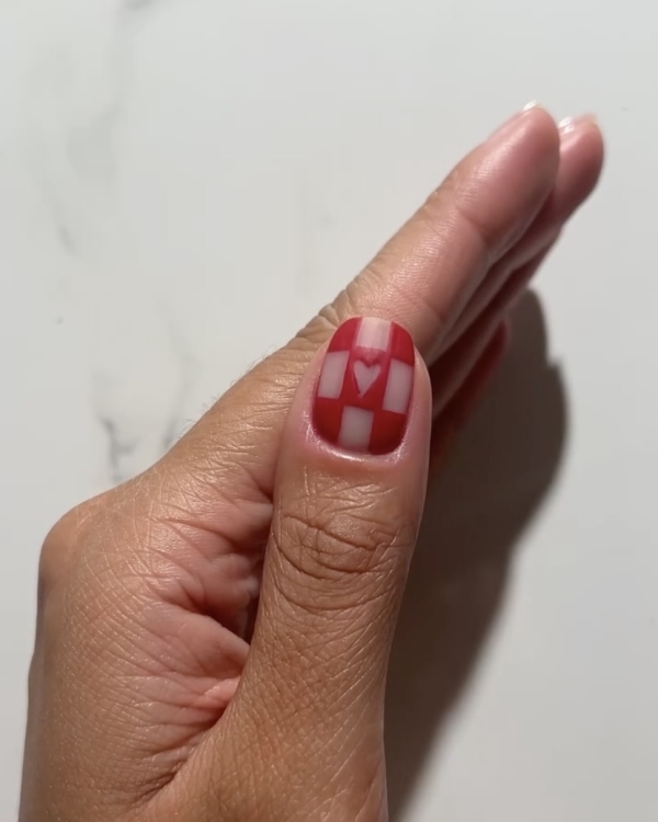 30 Trendy Valentine's Day Nail Designs to Try in 2025 | Valentine's Day Nail Designs | Pink, Red and Glitter Nails | Cool Manicure Ideas For Women