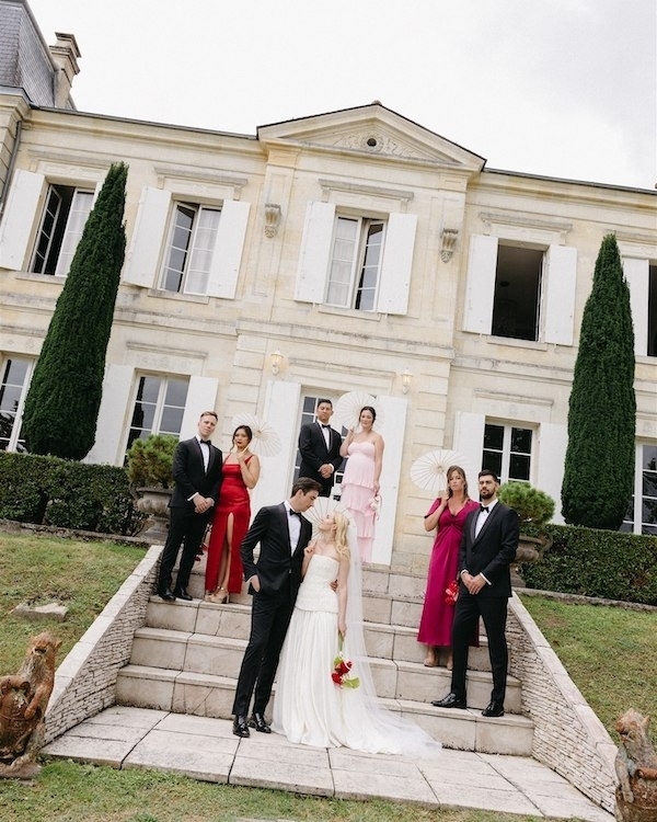 A Dreamy Château Wedding in France's Bordeaux Countryside