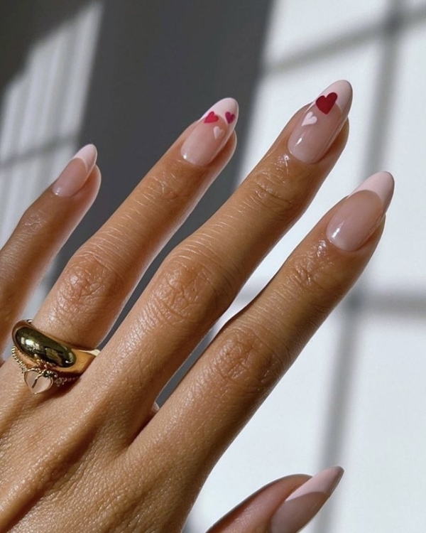 30 Trendy Valentine's Day Nail Designs to Try in 2025 | Valentine's Day Nail Designs | Pink, Red and Glitter Nails | Cool Manicure Ideas For Women