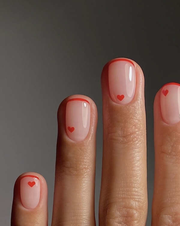 30 Trendy Valentine's Day Nail Designs to Try in 2025 | Valentine's Day Nail Designs | Pink, Red and Glitter Nails | Cool Manicure Ideas For Women