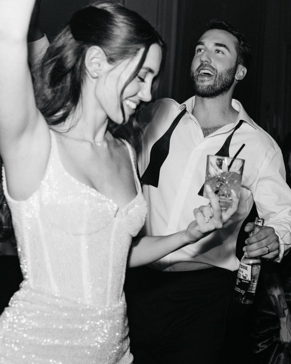 An Intimate Parisian Wedding Amidst an Elegant Château Garden