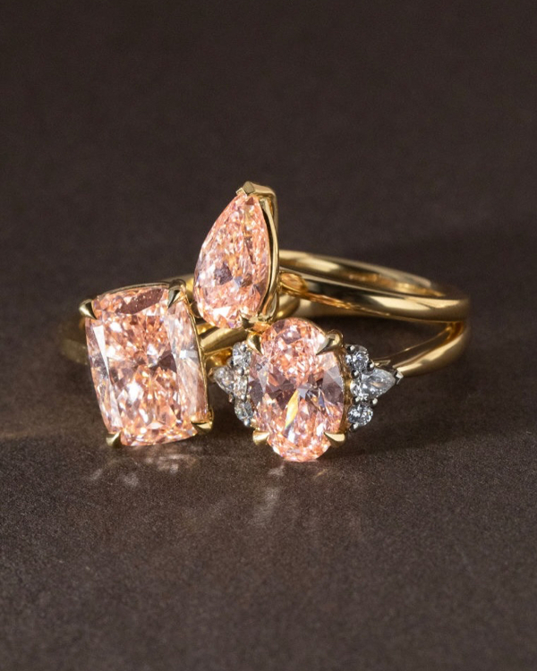 60 Color Diamond & Gemstone Engagement Rings