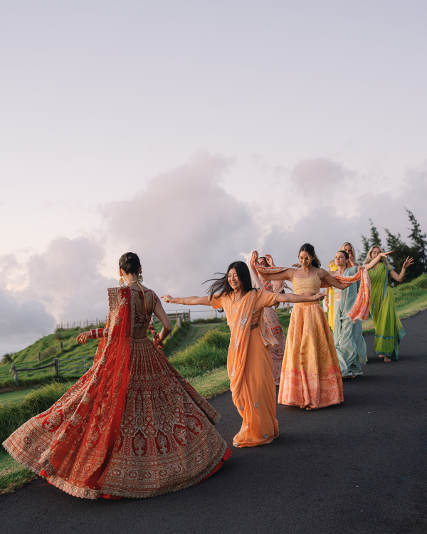 A Dual-Ceremony Wedding Weekend Where Indian Tradition Meets the Spirit of Hawaii
