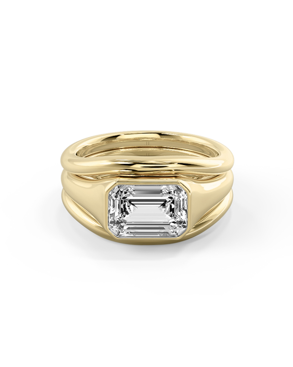 30 Emerald Cut Engagement Rings & Wedding Bands We're Loving Right Now