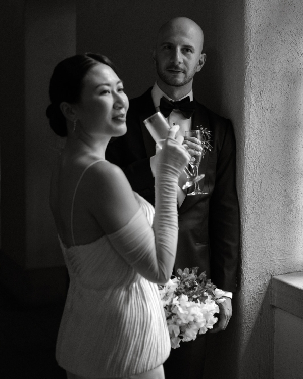 An Intimate Toronto Wedding with a Touch of Gothic Charm