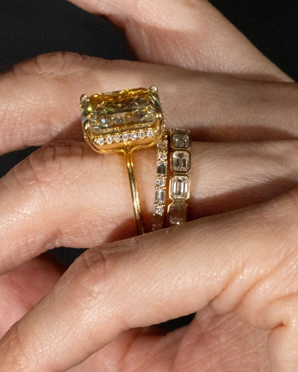 60 Color Diamond & Gemstone Engagement Rings