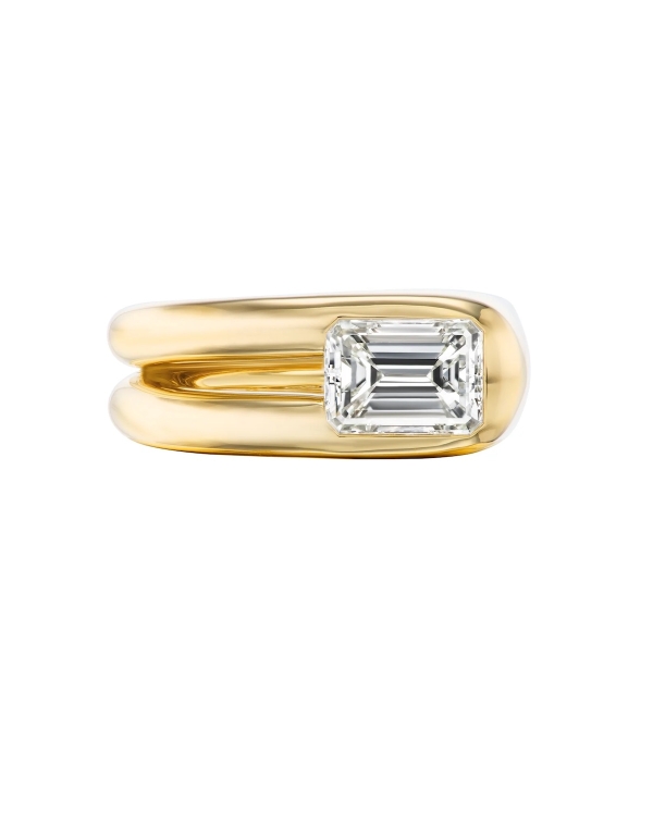 30 Emerald Cut Engagement Rings & Wedding Bands We're Loving Right Now