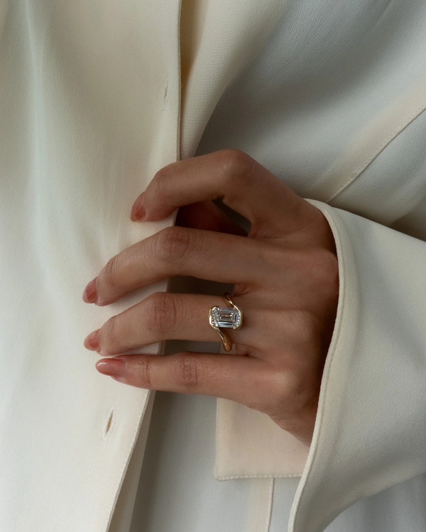 30 Emerald Cut Engagement Rings & Wedding Bands We're Loving Right Now