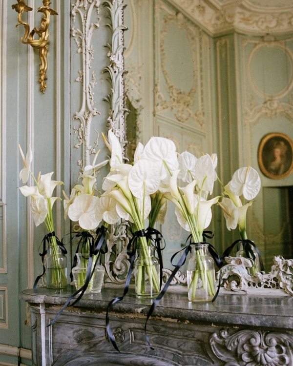 An Intimate Parisian Wedding Amidst an Elegant Château Garden