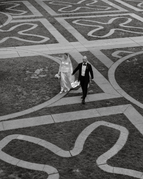 An Intimate Toronto Wedding with a Touch of Gothic Charm