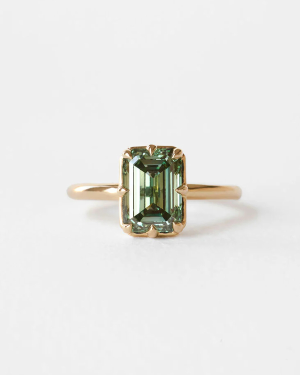 30 Emerald Cut Engagement Rings & Wedding Bands We're Loving Right Now