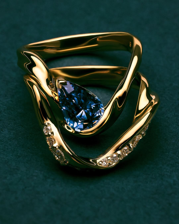 60 Color Diamond & Gemstone Engagement Rings