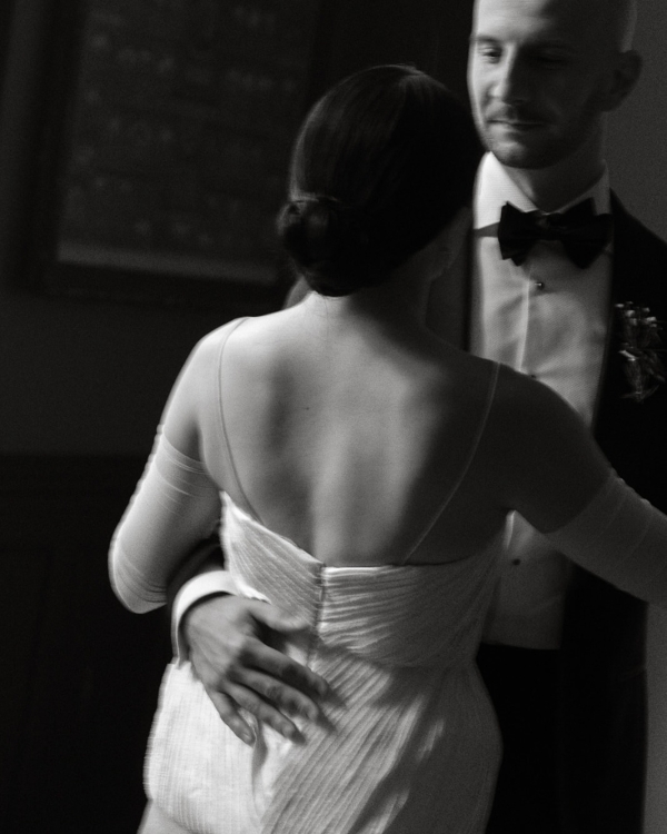 An Intimate Toronto Wedding with a Touch of Gothic Charm