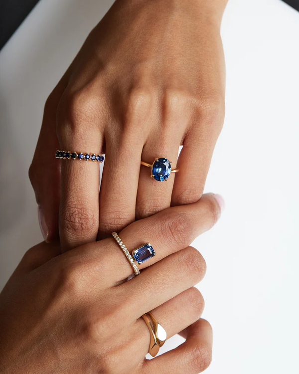 60 Color Diamond & Gemstone Engagement Rings